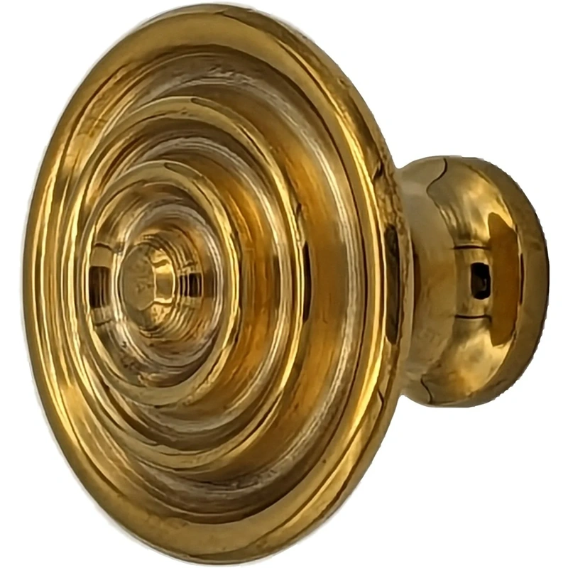 1 1/2 Inch Concentric Circle Cabinet Knob (Several Finishes Available)