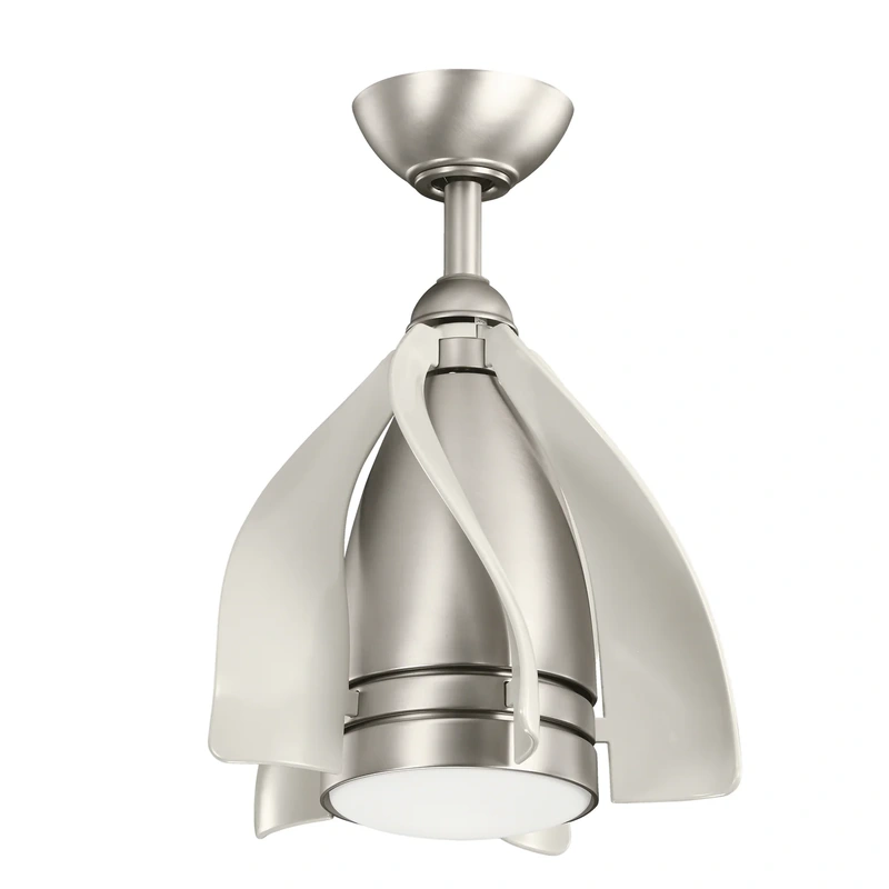 15″Ceiling Fan from the Terna Collection in Brushed Nickel Finish by Kichler