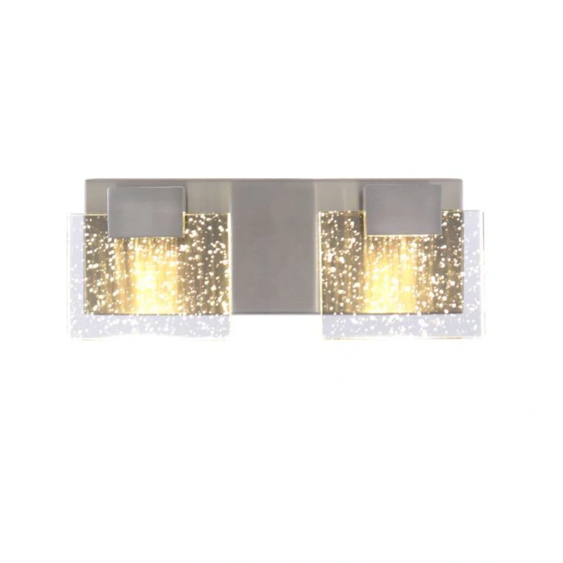 Alamere 2 Light LED Vanity in Brushed Polished Nickel