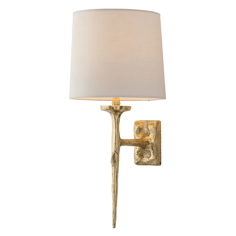 Five Light Wall Sconce from the Franz Collection in Matte Brass Finish by Arteriors